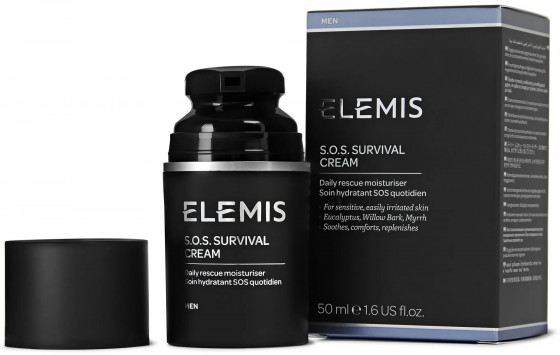 Elemis Men S.O.S. Survival Cream - Увлажняющий крем "Скорая Помощь" - 3