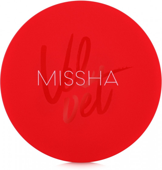 Missha Velvet Finish Cushion SPF 50+/PA+++ - Тональный кушон для лица с матовым финишем - 3