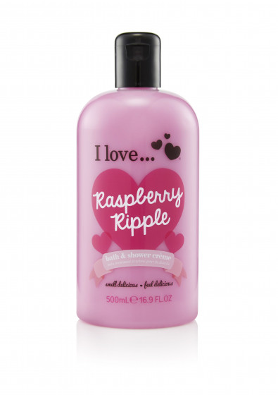 I Love Raspberry Ripple Bath & Shower Creme - Крем для ванны и душа "Малина"