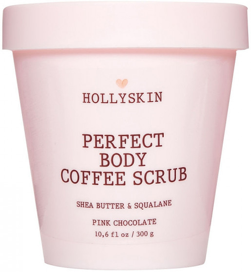 Hollyskin Perfect Body Coffee Scrub Pink Chocolate - Скраб для идеально гладкой кожи