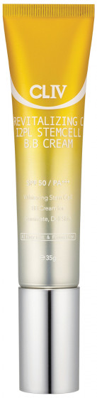 CLIV Revitalizing C Stemcell BB Cream SPF 50+/PA+++ - Витаминизирующий BB крем с витамином С для сияния кожи лица