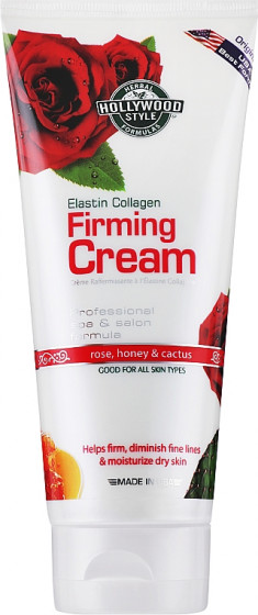 Hollywood Style Elastin Collagen Firming Cream - Крем для лица с коллагеном и эластином