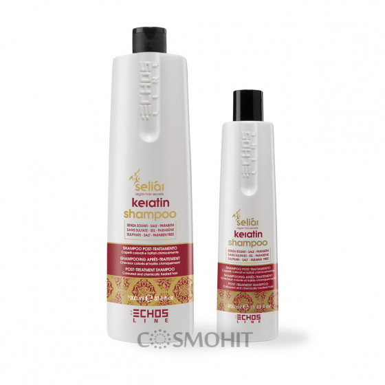 Echosline Seliar Keratin Shampoo - Кератиновый шампунь для волос - 1