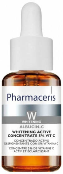 Pharmaceris W Active Concentrate 5% Vitamin C Albucin-C - Отбеливающий активный концентрат 5% Витамина С