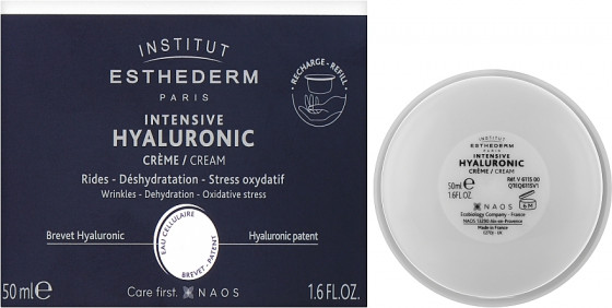 Institut Esthederm Intensive Hyaluronic Cream - Крем для лица на основе гиалуроновой кислоты (сменный блок)