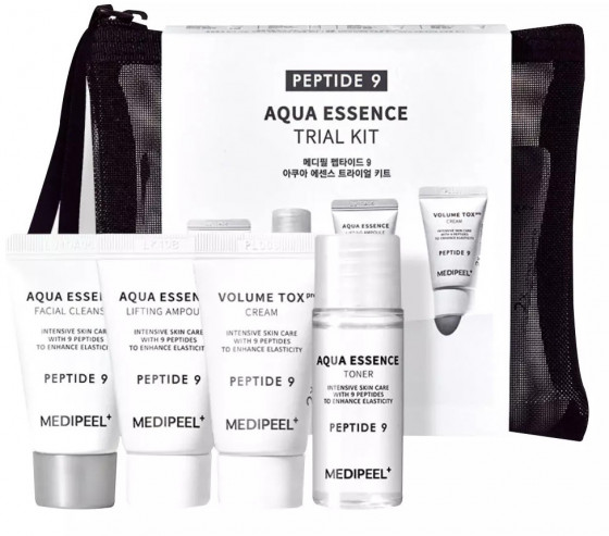 Medi Peel Peptide 9 Aqua Essence Trial Kit - Набор миниатюр для лица с комплексом пептидов - 2