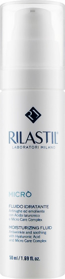 Rilastil Micro Moisturizing Fluid - Антивозрастной увлажняющий флюид для минимизации первых морщин