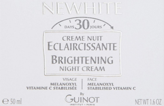 Guinot Newhite Brightening Night Cream - Ночной осветляющий крем - 2