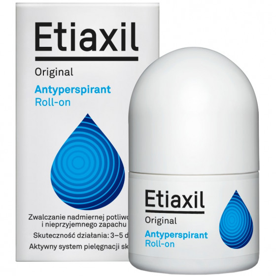 Etiaxil Antiperspirant Original for Sensitive Skin - Антиперспирант Etiaxil для чувствительной кожи с 20% алюминия - 1