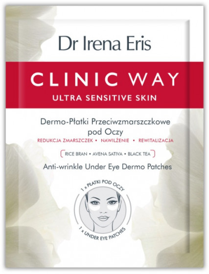 Dr. Irena Eris Clinic Way Anti-wrinkle Under Eye Dermo-patches - Дермо-патчи под глаза против морщин