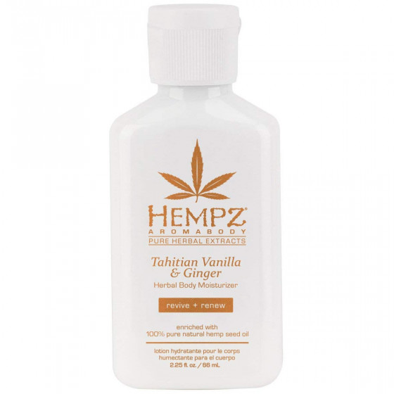 Hempz Herbal Body Moisturizer Tahitian Vanilla&Ginger - Увлажняющее молочко для тела "Имбирь и Ваниль"