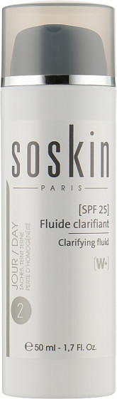 Soskin Clarifying Fluid SPF25 - Осветляющий флюид для лица