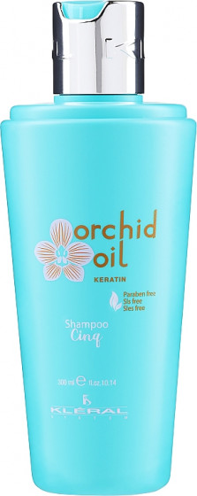 Kleral System Orchid Oil Cinq Shampoo - Шампунь для частого мытья окрашенных волос