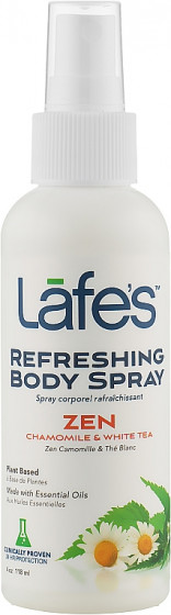 Lafe's Refreshing Body Spray Zen Chamomile & White Tea - Дезодорант-спрей для тела "Ромашка и белый чай"