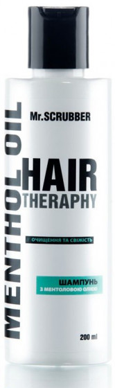 Mr.Scrubber Hair Theraphy Menthol Oil Shampoo - Шампунь "Очищение и свежесть"