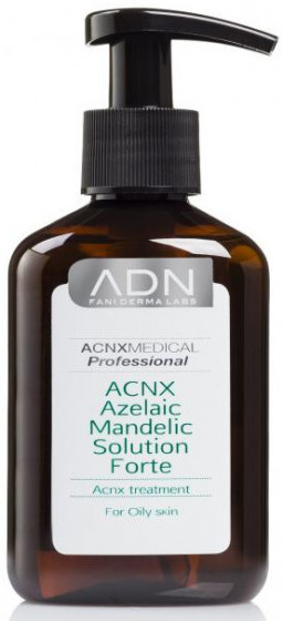 ADN Acnx Azelaic Mandelic Solution Forte - Азелаиново-миндальный тоник для жирной и проблемной кожи