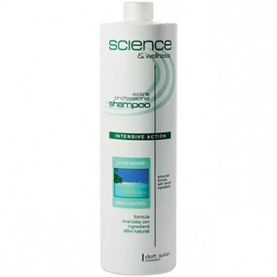 Dott.Solari Algae Sea Water Shampoo For Oily Hair - Шампунь с морской водой и водорослями для жирных волос