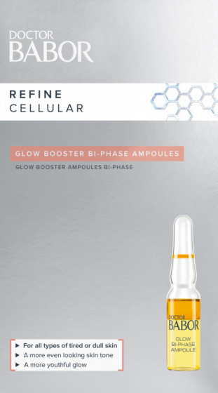 Babor Glow Booster Bi-Phase Ampoule - Бифазные ампулы "Активатор сияния"