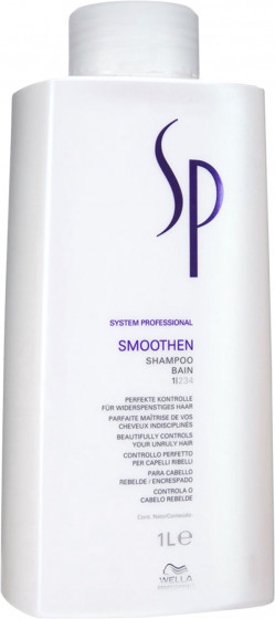 Wella Professionals SP Smoothen Shampoo - Разглаживающий шампунь для волос