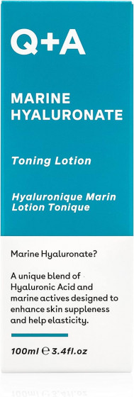 Q+A Marine Hyaluronate Toning Lotion - Тонизирующий лосьон с гиалуроновой кислотой - 2