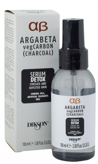 Dikson Argabeta Carbon Serum Detox - Детоксицирующая сыворотка для волос - 1