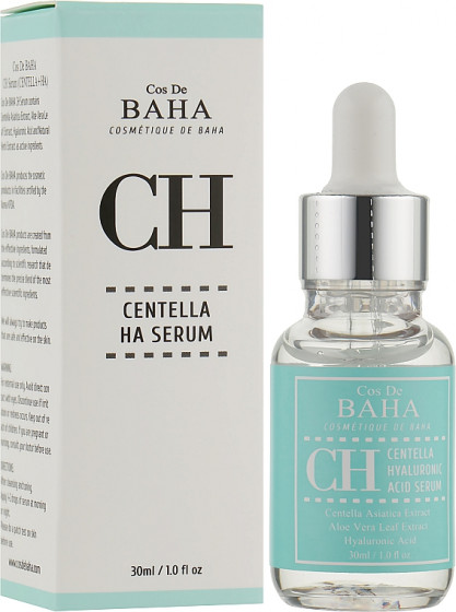 Cos De BAHA CH Centella Hyaluronic Acid Serum - Восстанавливающая сыворотка для лица с центеллой - 1