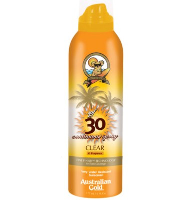 Australian Gold Continuous Clear Spray SPF30+ - Солнцезащитный спрей длительного действия