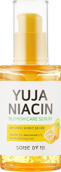 Some By Mi Yuja Niacin Blemish Care Serum - Выравнивающая тон сыворотка