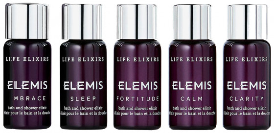 Elemis Life Elixirs Mindful Collection - Набор для душа и ванны "Жизненные эликсиры-миниатюры" - 1