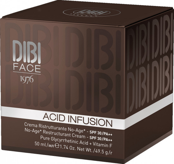 DIBI Acid Infusion No-Age Restructuring Cream SPF30 PA++ Glycyrrhetinic Acid + Vitamin F - Реструктурирующий крем с чистой глицирретиновой кислотой и витамином F - 2