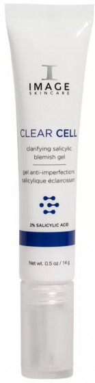 Image Skincare Clear Cell Clarifying Salicylic Blemish Gel - Противовоспалительное средство для локального применения