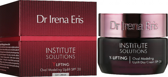 Dr. Irena Eris Institute Solutions Y-Lifting Oval Modeling Uplift Day Cream SPF 20 - Дневной крем, моделирующий контур лица - 1