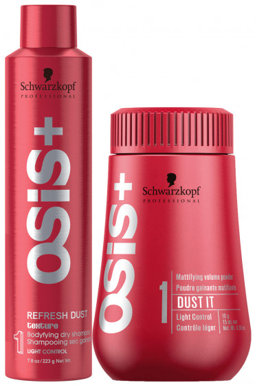 Schwarzkopf Professional Osis+ Refresh Dust Bodifying Dry Shampoo Spray - Освежающая пудра-сухой шампунь для волос - 2
