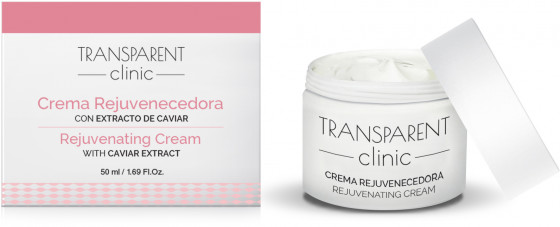 Transparent Clinic Rejuvenating Cream - Интенсивный омолаживающий крем с экстрактом икры