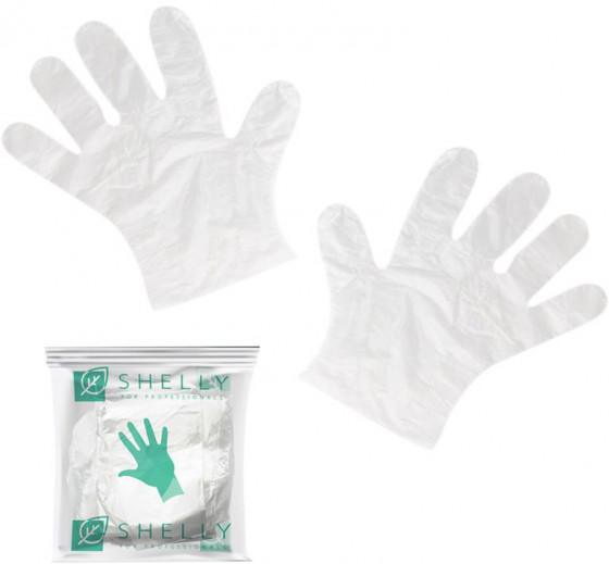 Shelly Gloves for Manicure - Набор перчаток для маникюра с эмульсией - 2