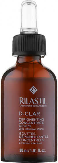 Rilastil D-Clar Depigmenting Concentrate Drops - Тонизирующий концентрат для кожи лица склонной к пигментации