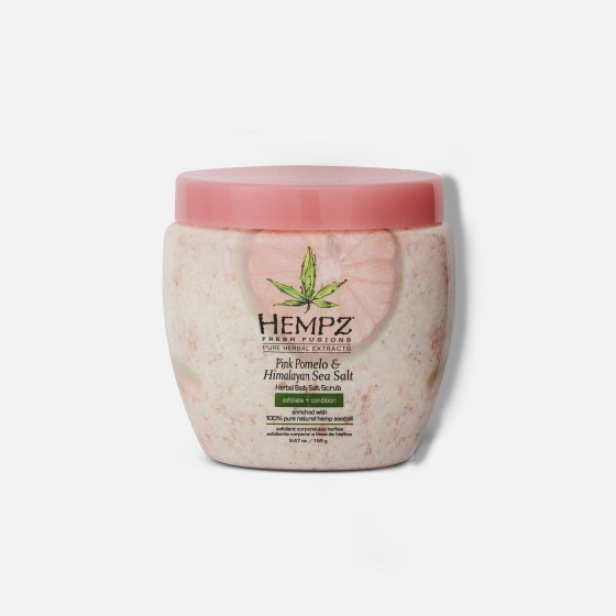 Hempz Pink Pomelo & Himalayan Sea Salt Herbal Body Salt Scrub - Скраб для тела "Помело и Гималайская соль" - 1