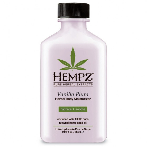 Hempz Vanilla Plum Herbal Body 500 мл - Увлажняющее молочко для тела "Ваниль-Слива"