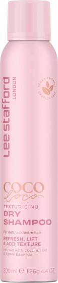 Lee Stafford Coco Loco Texturising Dry Shampoo - Сухой шампунь