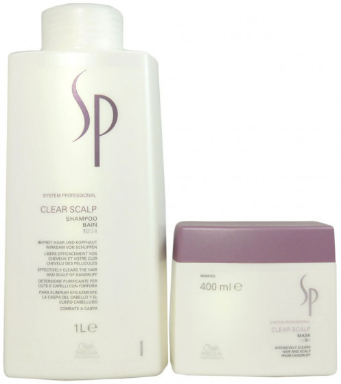 Wella Professionals SP Clear Scalp Shampoo - Шампунь против перхоти - 1