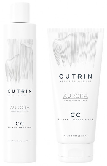 Cutrin Aurora CC Silver Conditioner - Тонирующий кондиционер "Серебристый иней" - 3