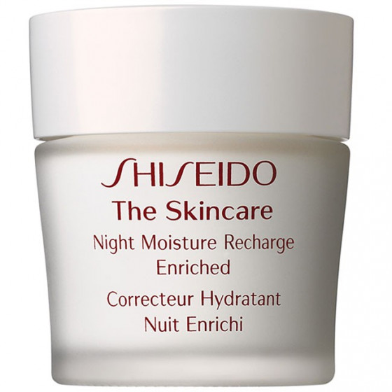 Shiseido The Skincare Night Moisture Recharge Enriched - Крем увлажняющий, ночной, для нормальной и сухой кожи