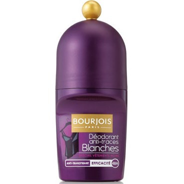 Bourjois Deodorant Roll-On Anti Traces Blanches 48h - Дезодорант-антиперспирант шариковый против белых следов