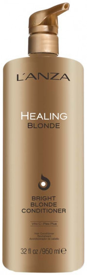 L'anza Healing Blonde Bright Conditioner - Целебный кондиционер для натуральных и обесцвеченных светлых волос