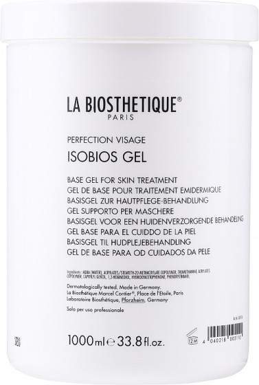 La Biosthetique Isobios Gel - Базовый интенсивно увлажняющий гель для ухода за кожей