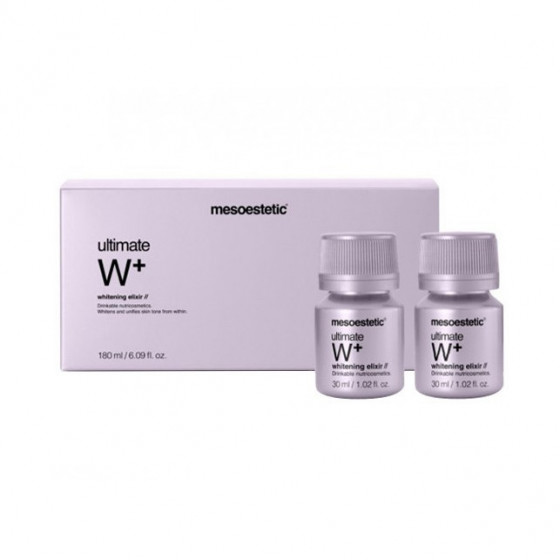 Mesoestetic Ultimate W+ whitening elixir - Осветляющий питьевой эликсир