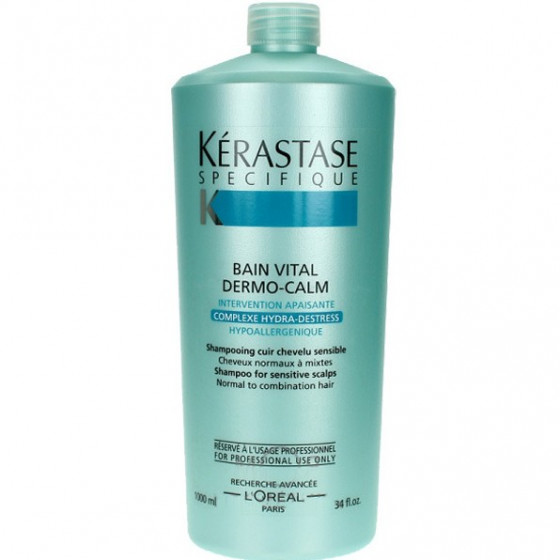 Kerastase Specifique Bain Vital Dermo-Calm Shampoo - Шампунь-Ванна для чувствительной кожи головы и нормальных волос