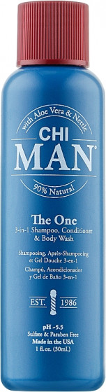 CHI MAN Hair&Body 3in1 - Шампунь, кондиционер и гель для душа