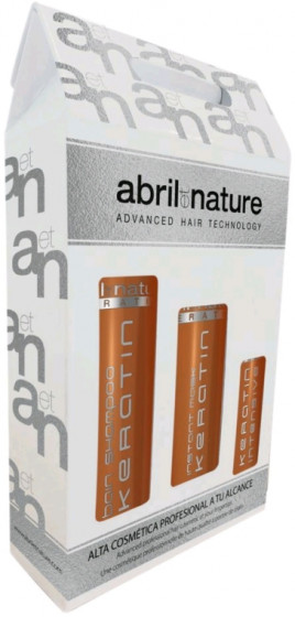 Abril et Nature Keratin Kit - Подарочный набор для волос с кератином