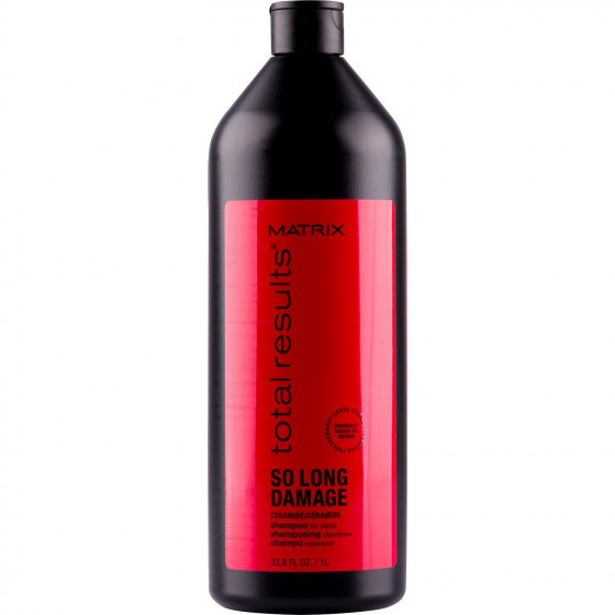Matrix Total Results So Long Damage Shampoo - Шампунь с керамидами для восстановления волос